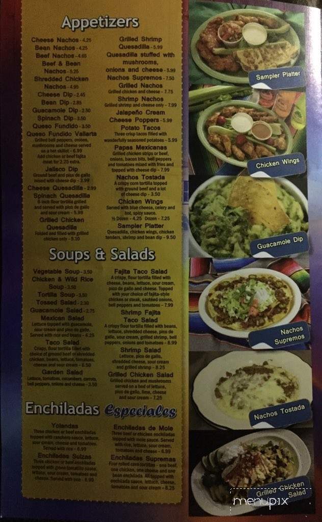 Mi Casa - Harrodsburg, KY menu_pic