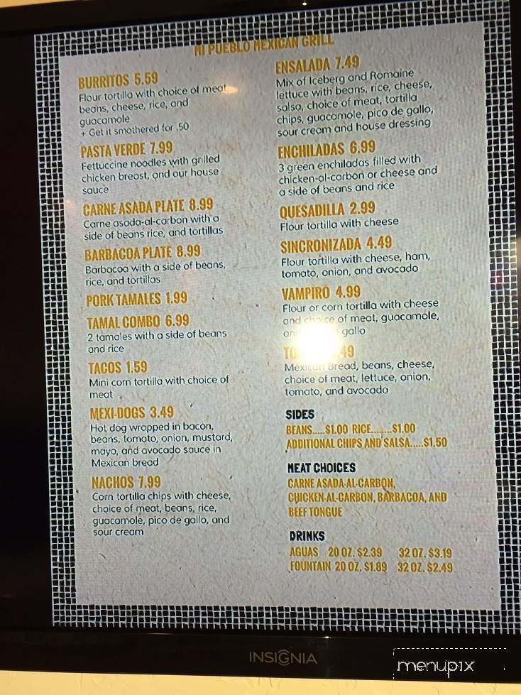 Mi Pueblo Mexican Grill - St George, UT menu_pic
