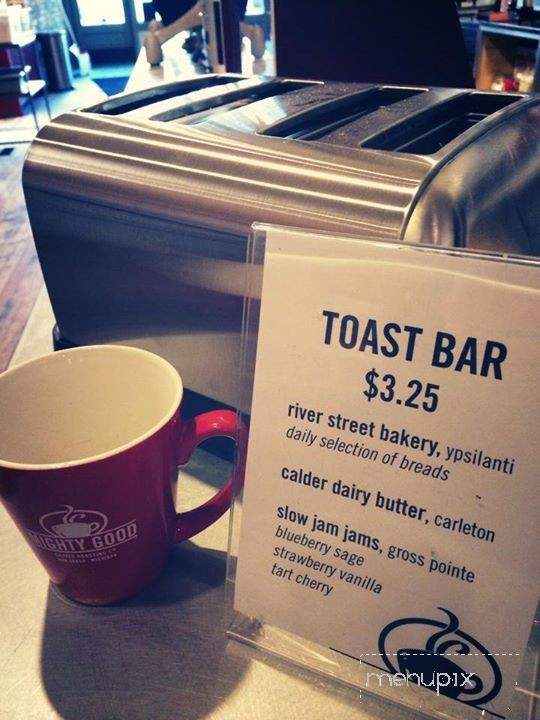 Mighty Good Coffee - Ann Arbor, MI menu_pic