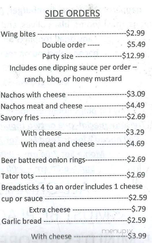 Modoc Food Market and Cafe - Modoc, IN menu_pic
