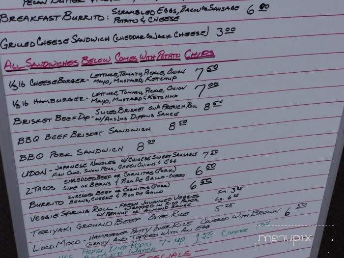Mothership - Eugene, OR menu_pic