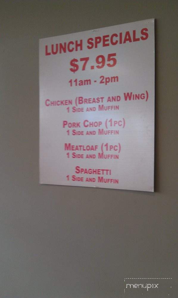 Motor City Soul Food - Oak Park, MI menu_pic