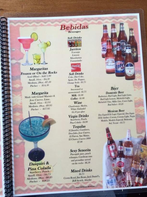 Mr. Taco Fresh Mexican Grill - Pensacola, FL menu_pic