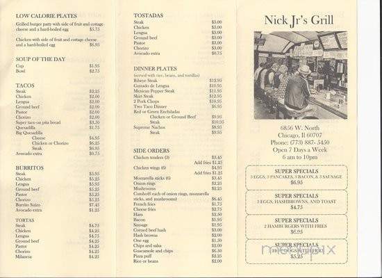 /380262814/Nick-Jrs-Grill-Chicago-IL - Chicago, IL