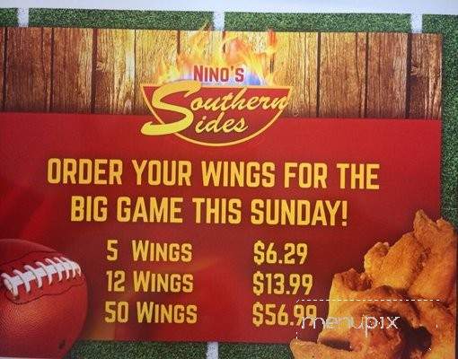 Nino's Southern Sides - Shorewood, WI menu_pic