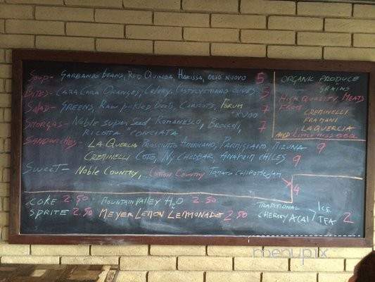 Noble Eatery - Phoenix, AZ menu_pic