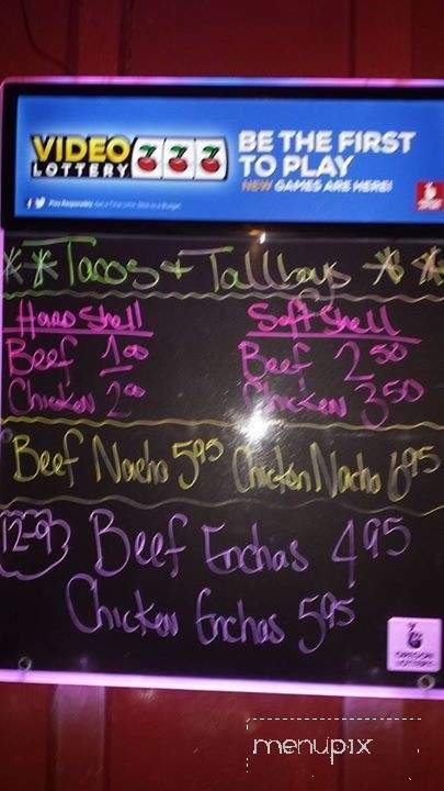 The Not So Boring Bar and Grill - Boring, OR menu_pic