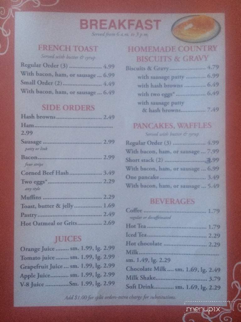 Oak Harbor Cafe & Bar - Oak Harbor, WA menu_pic