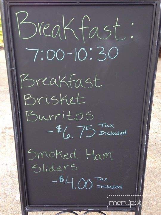 Off the Rail BBQ - Fayetteville, AR menu_pic