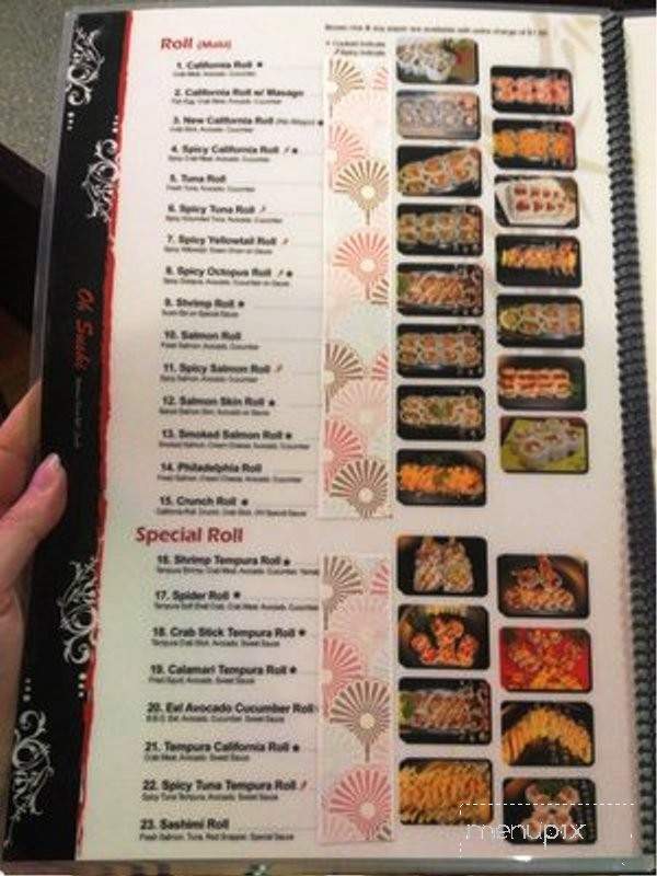 Oh-Sushi Roll & Teryaki - Dallas, TX menu_pic