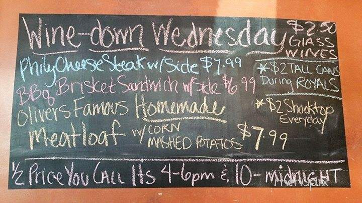 Oliver's Beef & Brew - Hutchinson, KS menu_pic