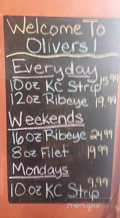 Oliver's Beef & Brew - Hutchinson, KS menu_pic