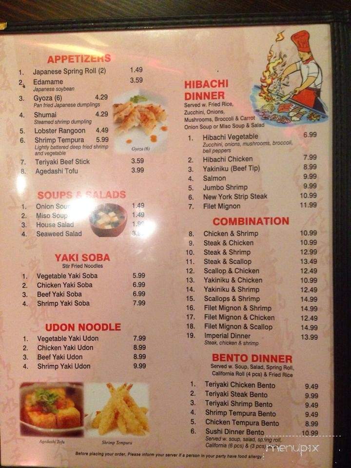 Osaka - Guymon, OK menu_pic