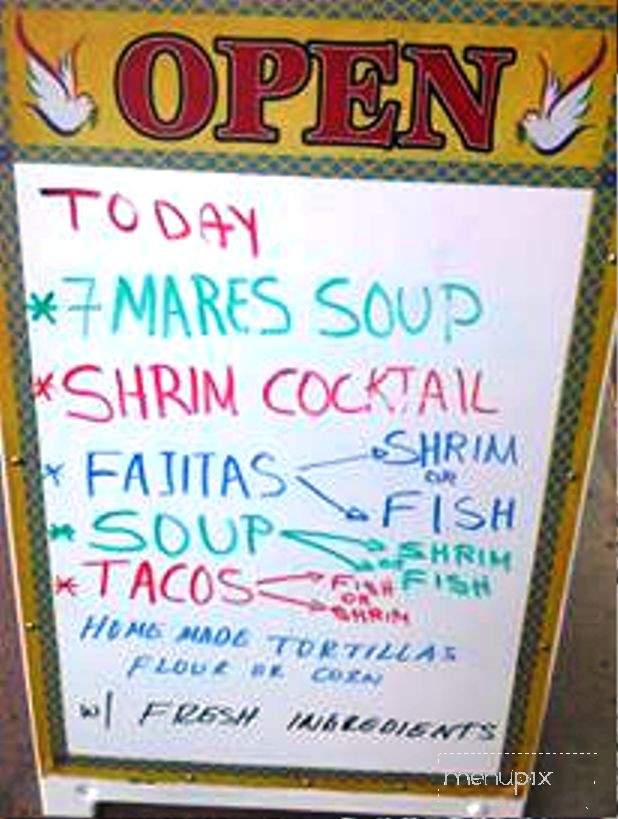 Paloma's - Salinas, CA menu_pic
