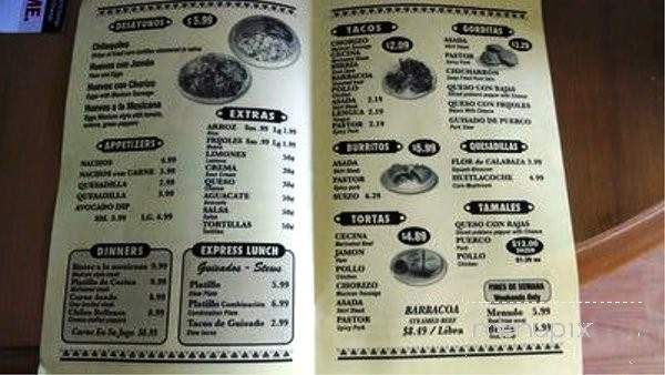 Panaderia Coral - Bolingbrook, IL menu_pic