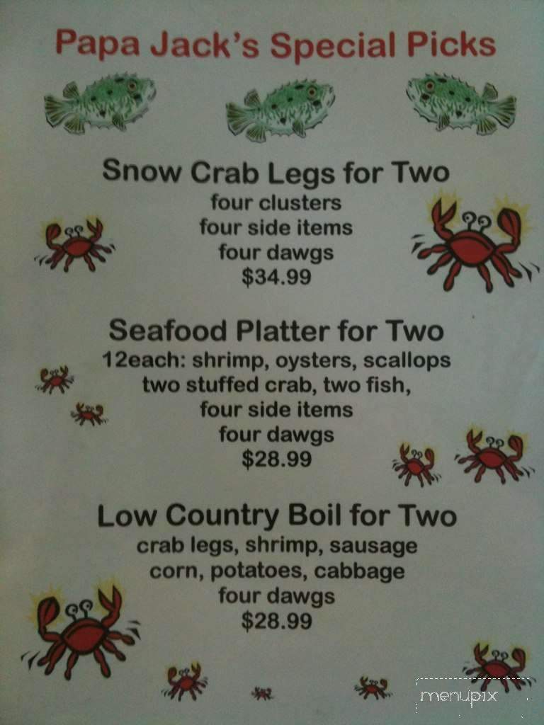 /380274070/Papa-Jacks-Seafood-Grill-Conyers-GA - Conyers, GA