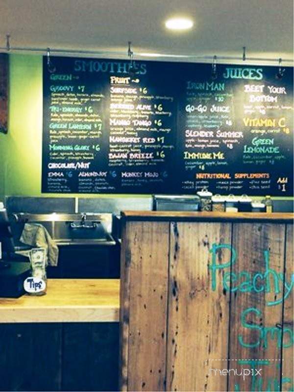 Peachy's Smoothie Cafe - Freeport, ME menu_pic