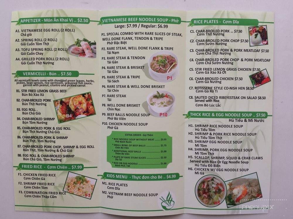 Pho Big Bowl - Watauga, TX menu_pic