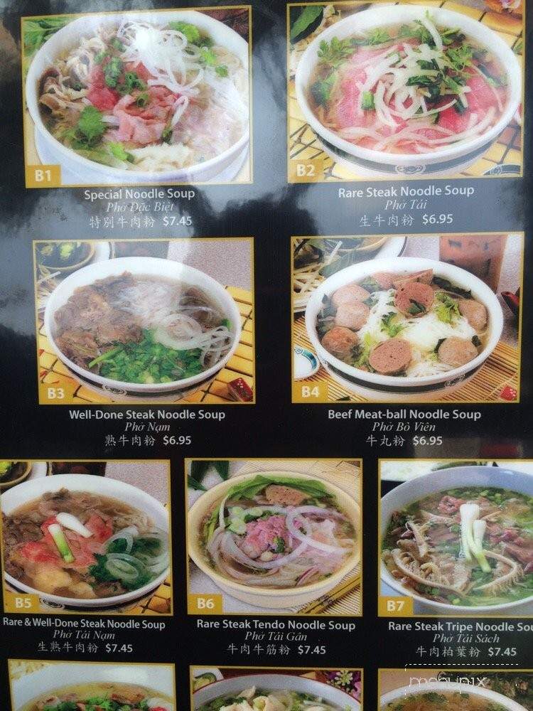 Pho Rancho Asian Cuisine - Las Vegas, NV menu_pic