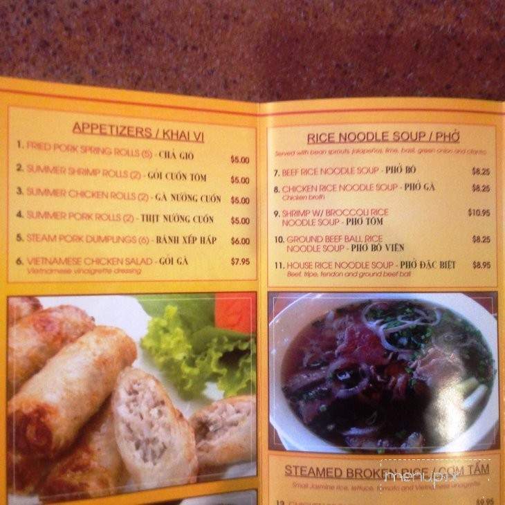 Pho Vietnam Grille Express - Las Vegas, NV menu_pic