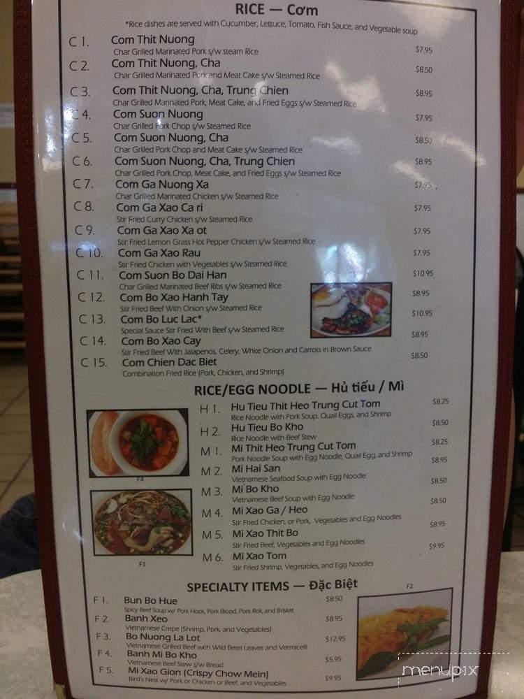 Pho.Com - Edmonds, WA menu_pic