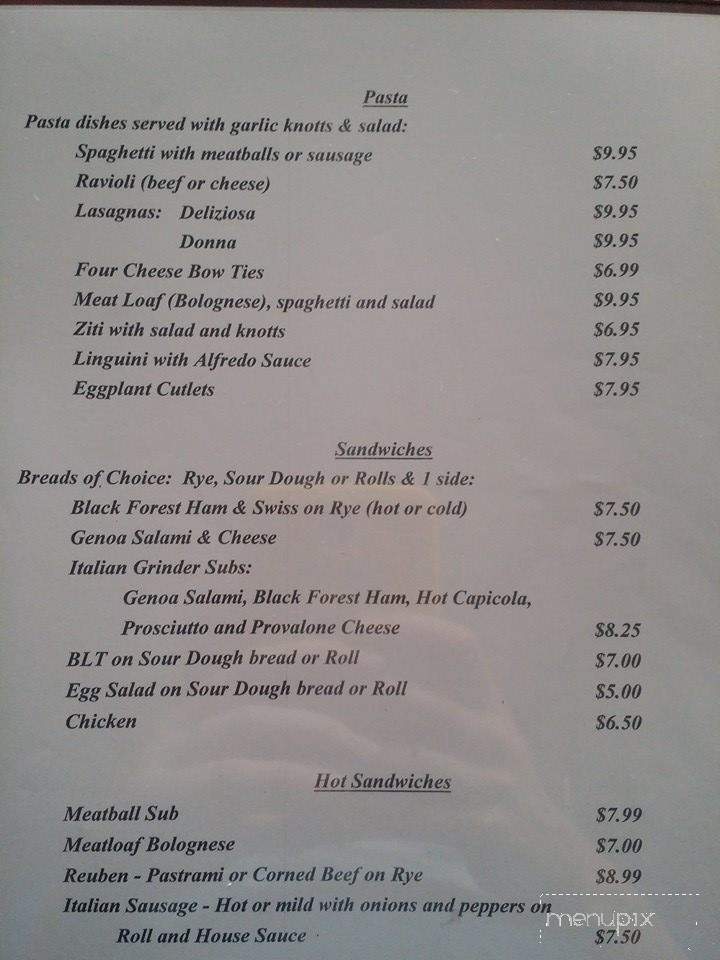Pomodoro Italian Deli - Live Oak, FL menu_pic