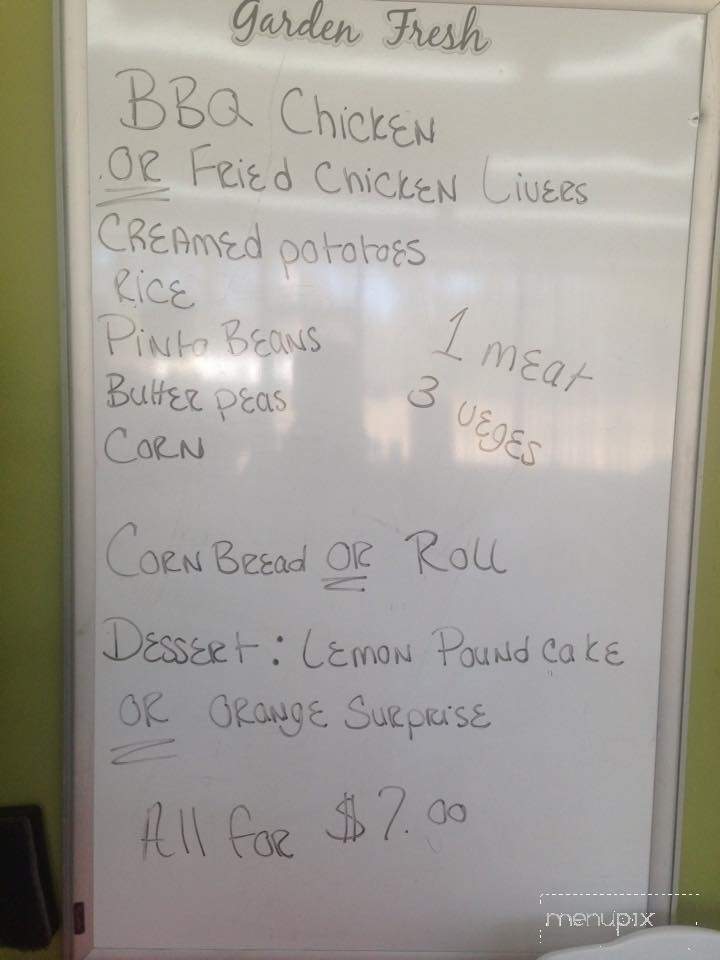 Pop's Matchbox Grill - Winona, MS menu_pic