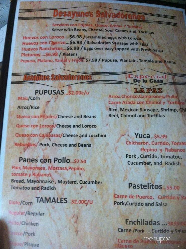 /380261246/Pupuseria-la-Paz-Menu-San-Pablo-CA - San Pablo, CA