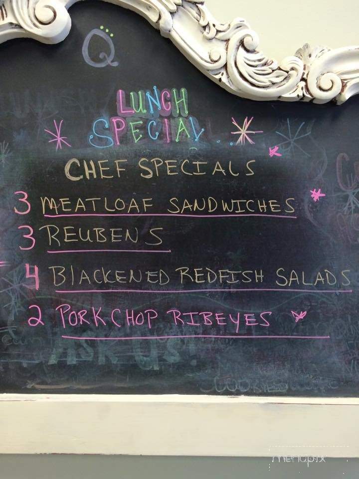 Q Cafe - Thomasville, GA menu_pic