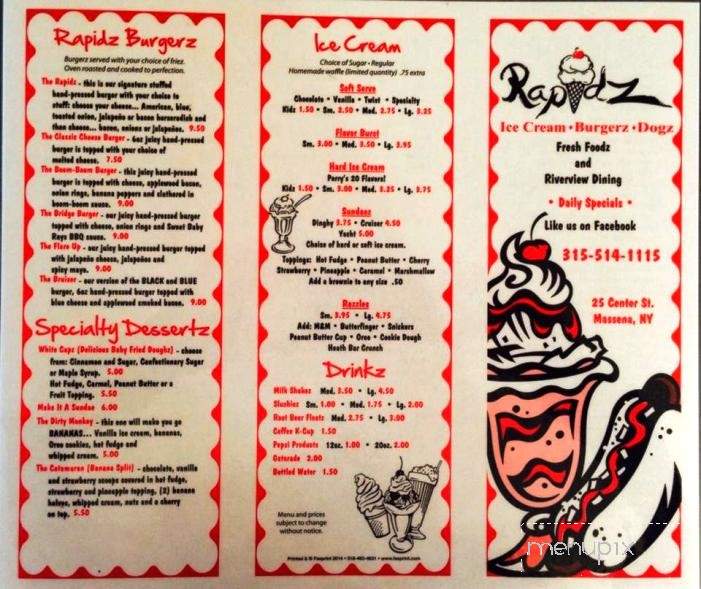 vino vidi vici menu