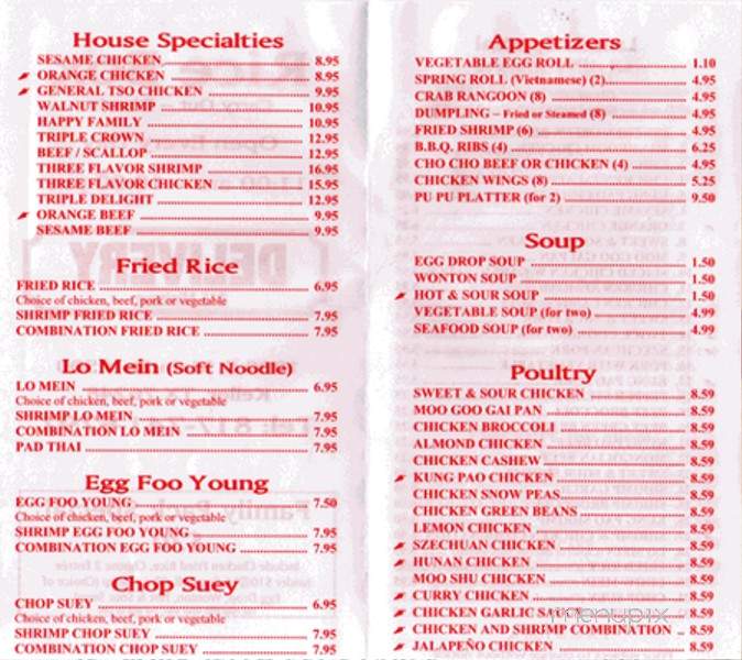 Rice Box - Keller, TX menu_pic