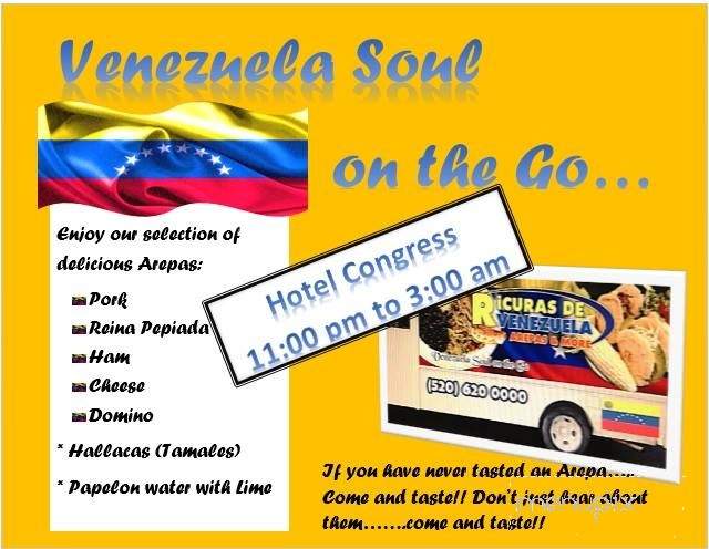 Ricuras de Venezuela Arrepas and More - Tucson, AZ menu_pic
