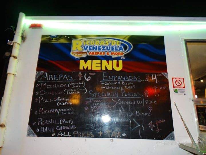 Ricuras de Venezuela Arrepas and More - Tucson, AZ menu_pic