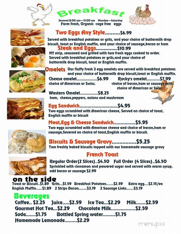 Rocky Cola Seafood - Ocala, FL menu_pic