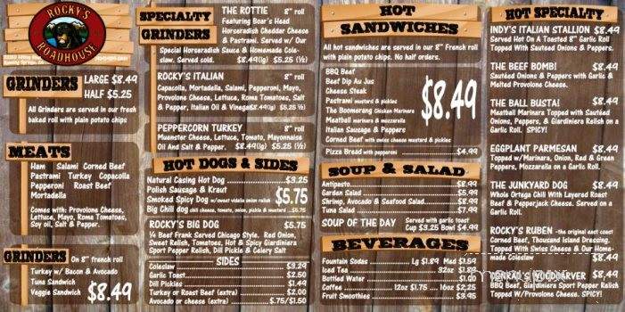 /380259630/Rockys-Roadhouse-Menu-Running-Springs-CA - Running Springs, CA