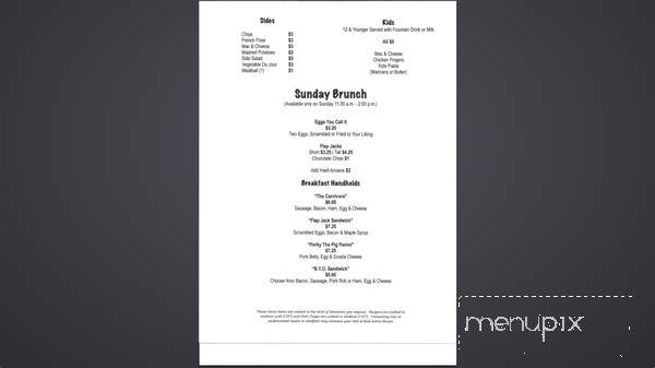 Rollys Pizzeria and Grill - Lakeville, PA menu_pic