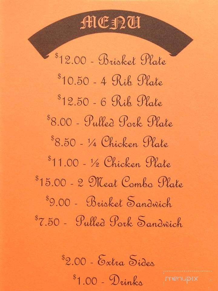 Royal Porker BBQ - Tallahassee, FL menu_pic