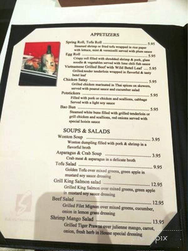 Saigon de Pho - Santa Ana, CA menu_pic
