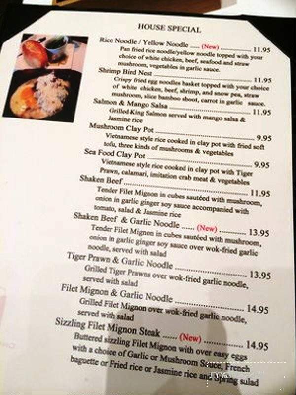 Saigon de Pho - Santa Ana, CA menu_pic