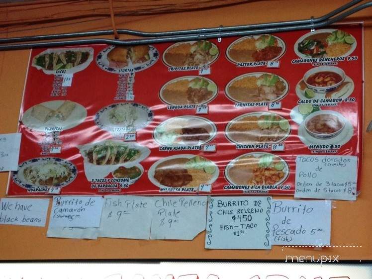 Santa Cruz Taqueria - Portland, OR menu_pic
