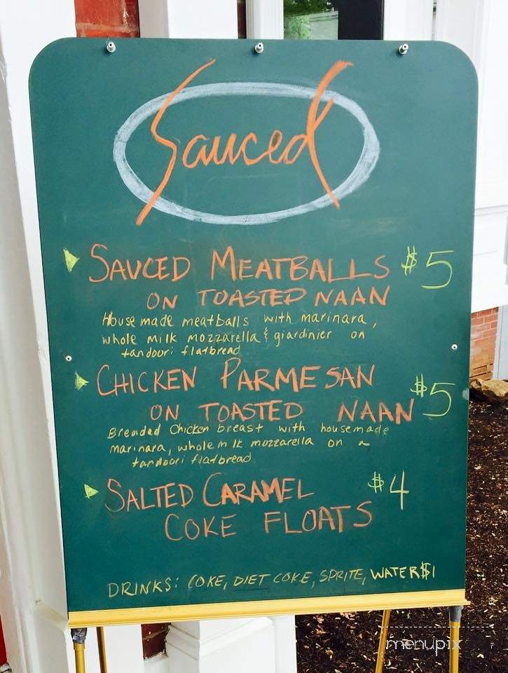 Sauced - Evansville, IN menu_pic