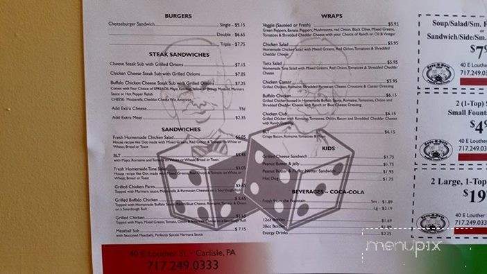 Seve-n-Dots Publik Pizza Place - Carlisle, PA menu_pic