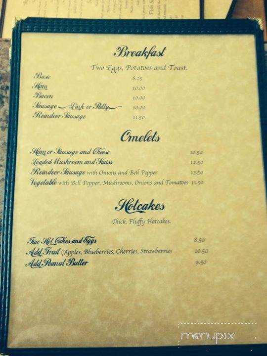 Sherri's at 5th - Anchorage, AK menu_pic