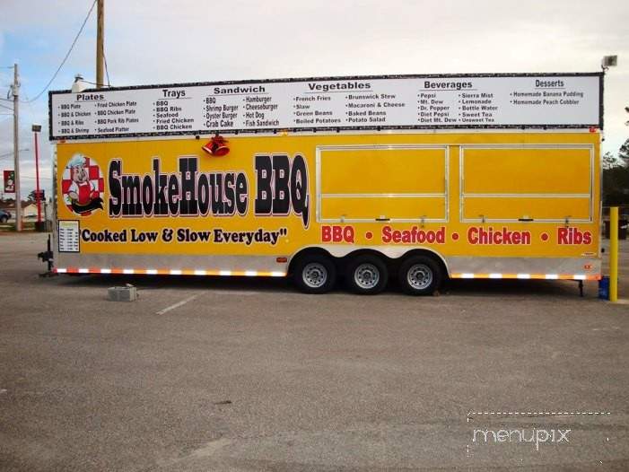 Smokehouse BBQ - Cedar Point, NC menu_pic