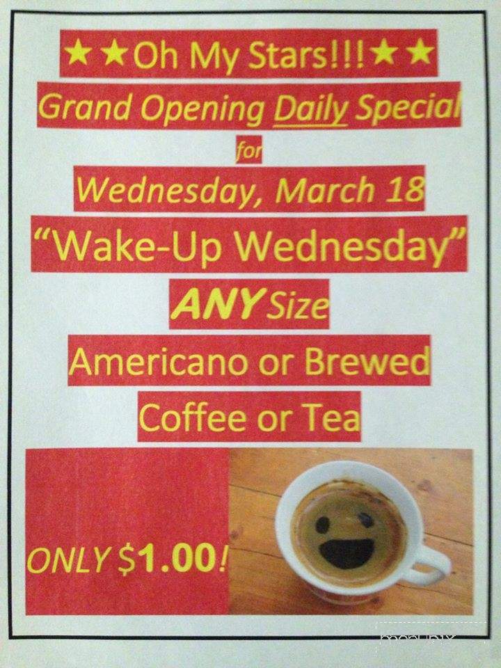 Snow Peak Coffee Company - Albany, OR menu_pic