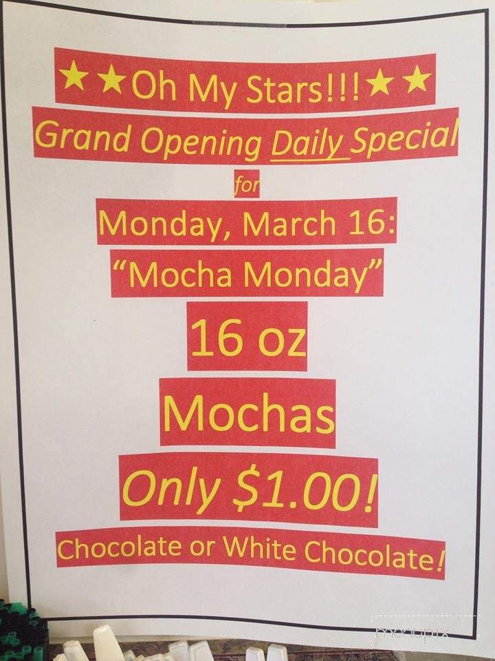 Snow Peak Coffee Company - Albany, OR menu_pic