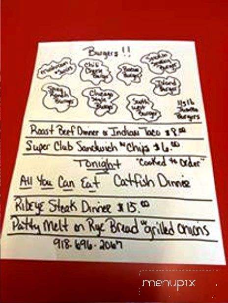 Somethin' Sweet - Stilwell, OK menu_pic