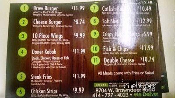 Something Smells Good - Milwaukee, WI menu_pic