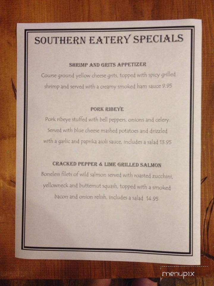 Southern Eatery - Holly Springs, MS menu_pic