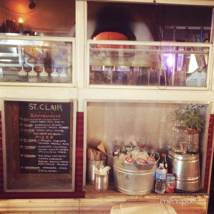 St. Clair Wood Fired Pizza - New Orleans, LA menu_pic
